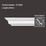 FS-2026 - Plain Cornice Moulding - star.chihxltrading.com
