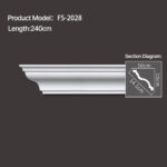 FS-2028 - Plain Cornice Moulding - star.chihxltrading.com