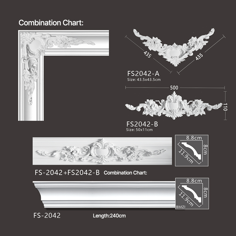 FS-2042 - Carved Cornice Moulding - star.chihxltrading.com